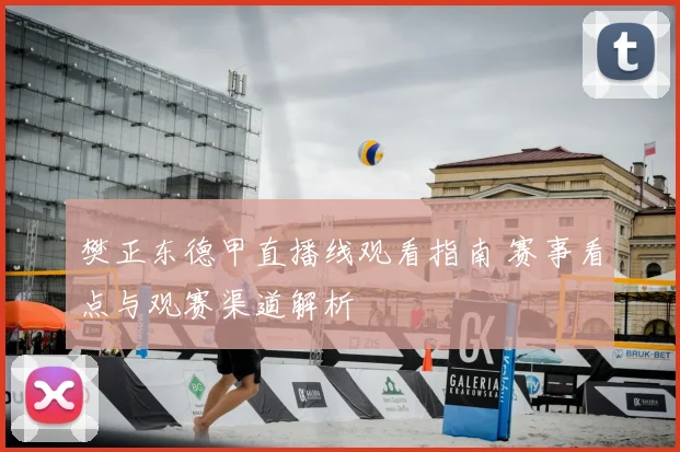樊正东德甲直播线观看指南 赛事看点与观赛渠道解析
